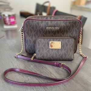 Michael Kors Crossbody + Matching Wallet